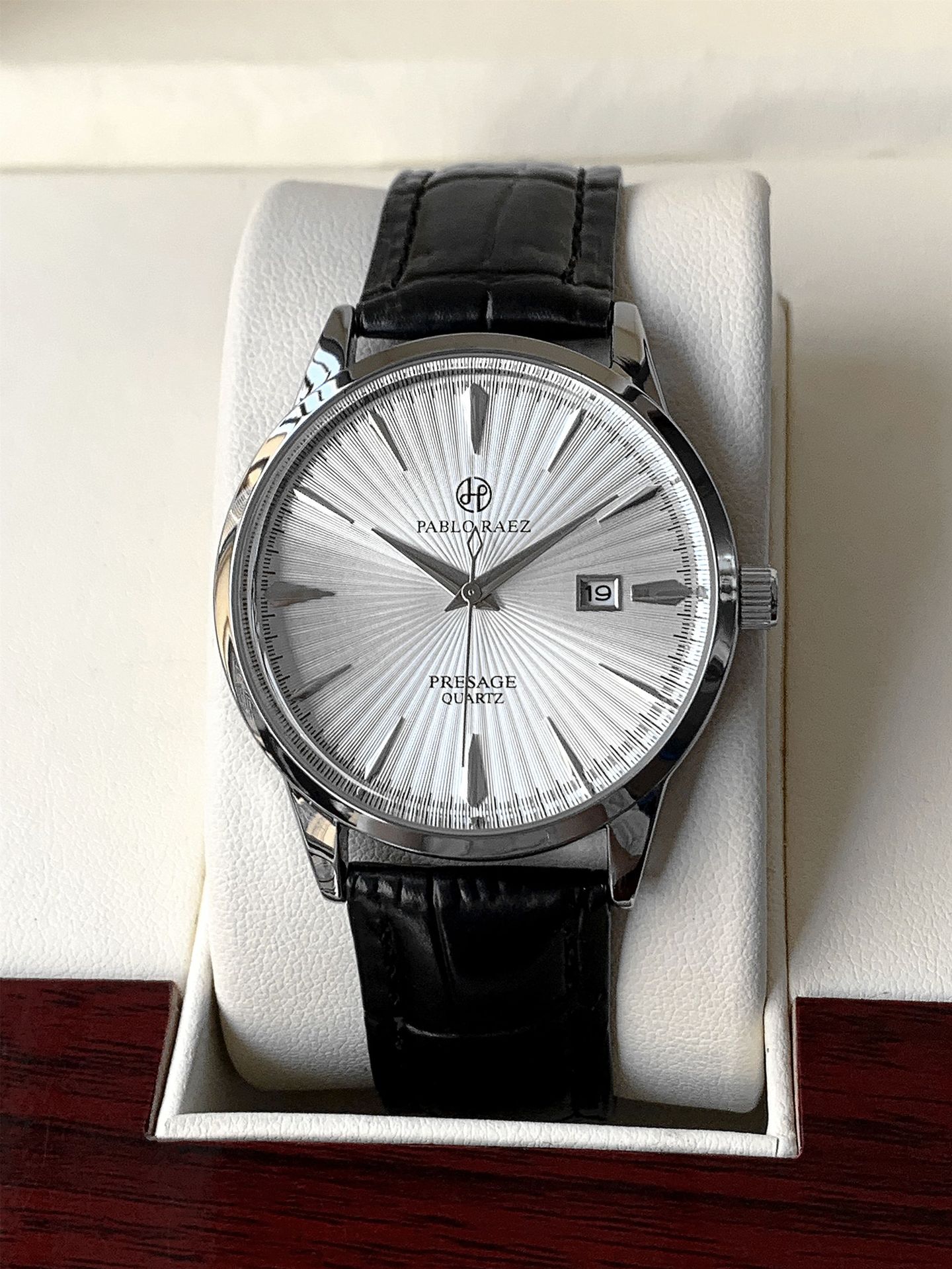 Mens Multifunctional Waterproof Automatic Quartz Business Watch