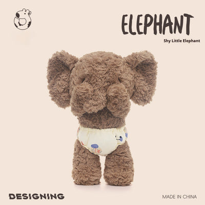 Elephant Plush Toy Cute Elephant Doll