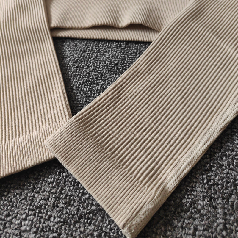 Sandwash Yoga Suit Gathering Bra Sportswear