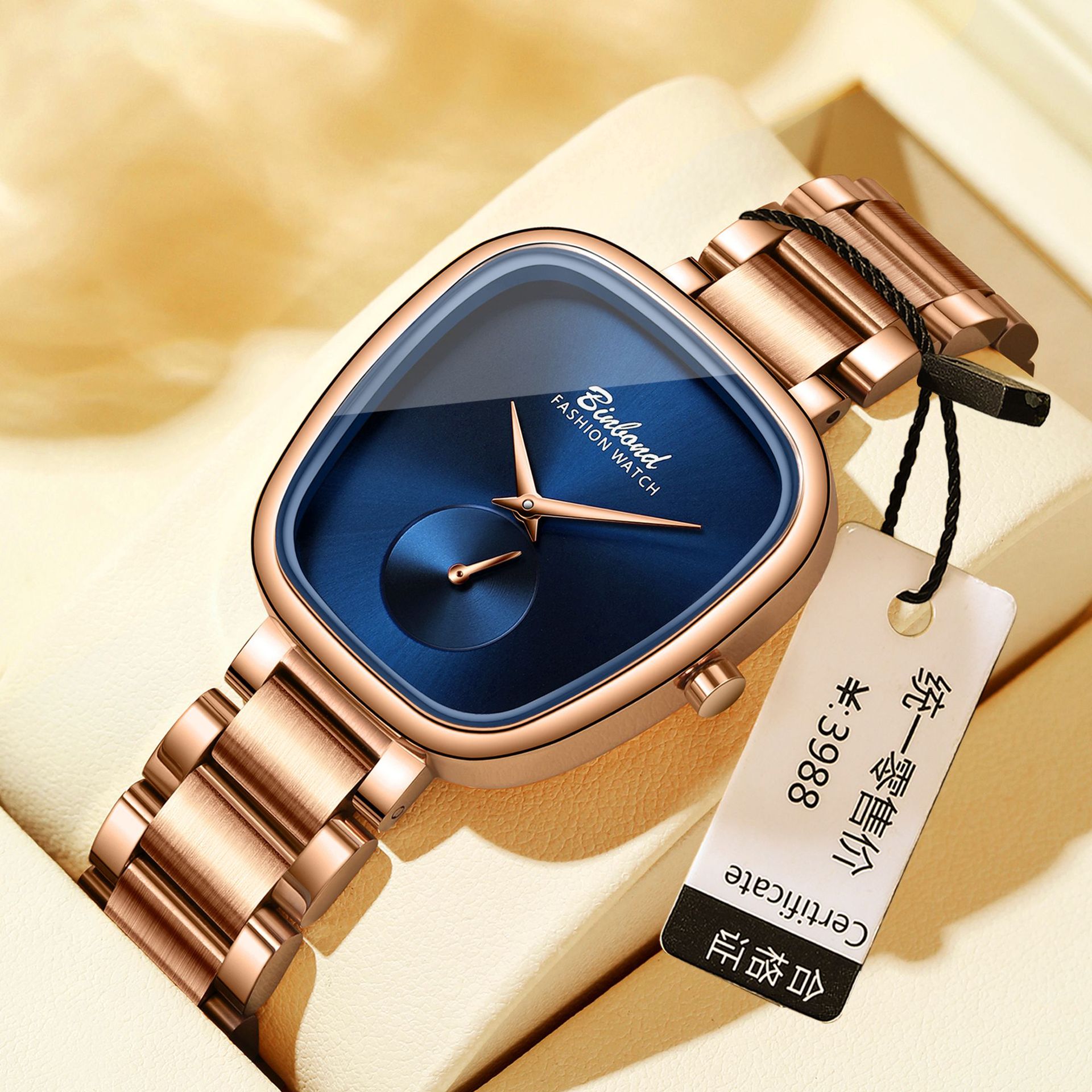 Women's Waterproof Stainless Steel Quartz Watch