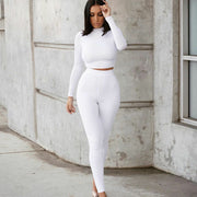 High Waist Stretch Slim Sportswear