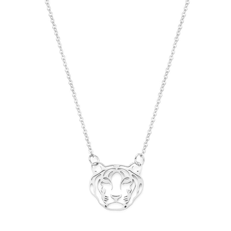 Stainless Steel Fashion All Match Tiger Necklace
