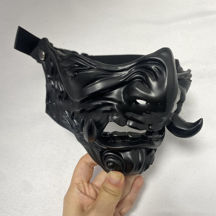Ghost Face Dark Warrior Resin Mask Halloween Party Mask