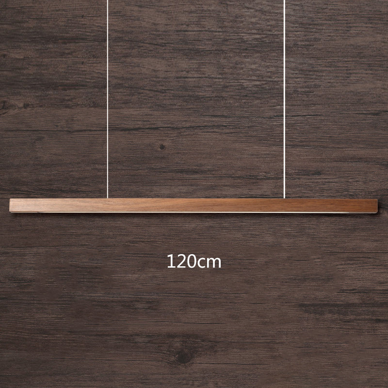 Living Room Long Solid Wood Dining Room Bar Chandelier