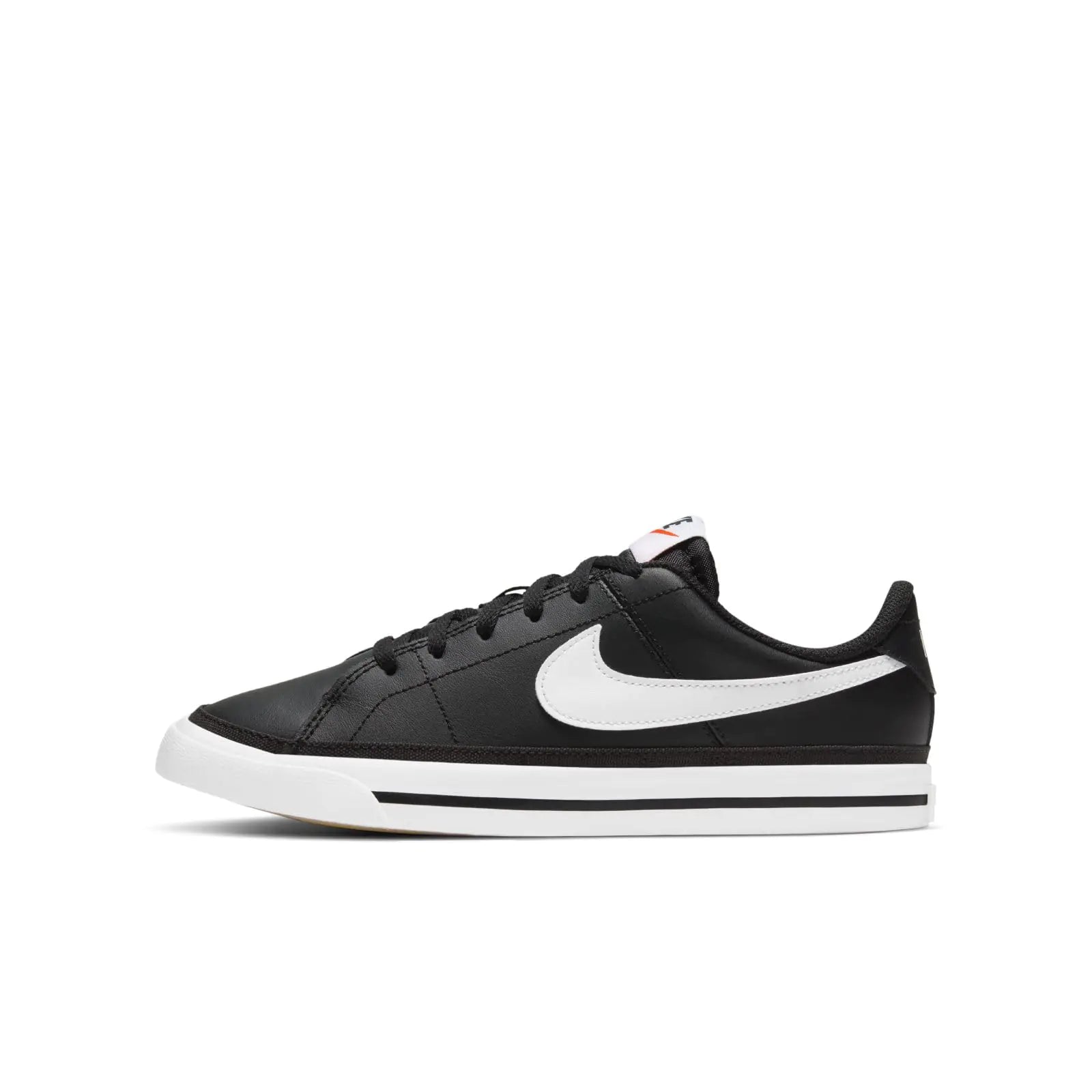 NIKE Boys Sneaker Black White 38 EU