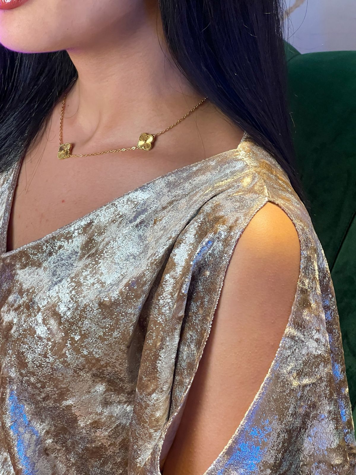 Dress Bent Arabe Foil