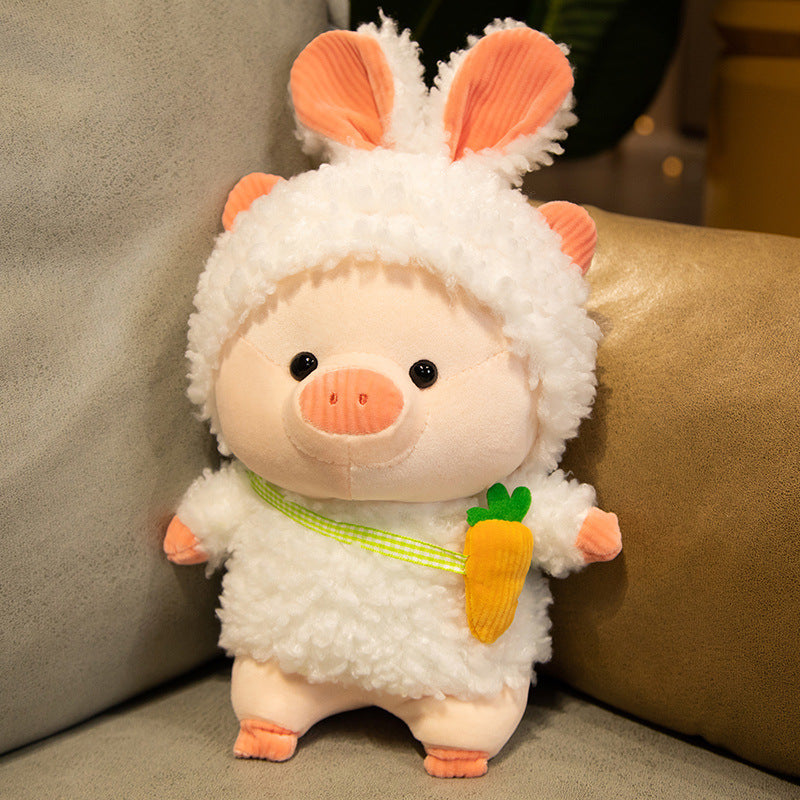 Cute Doll Transformed Piggy Plush Toys