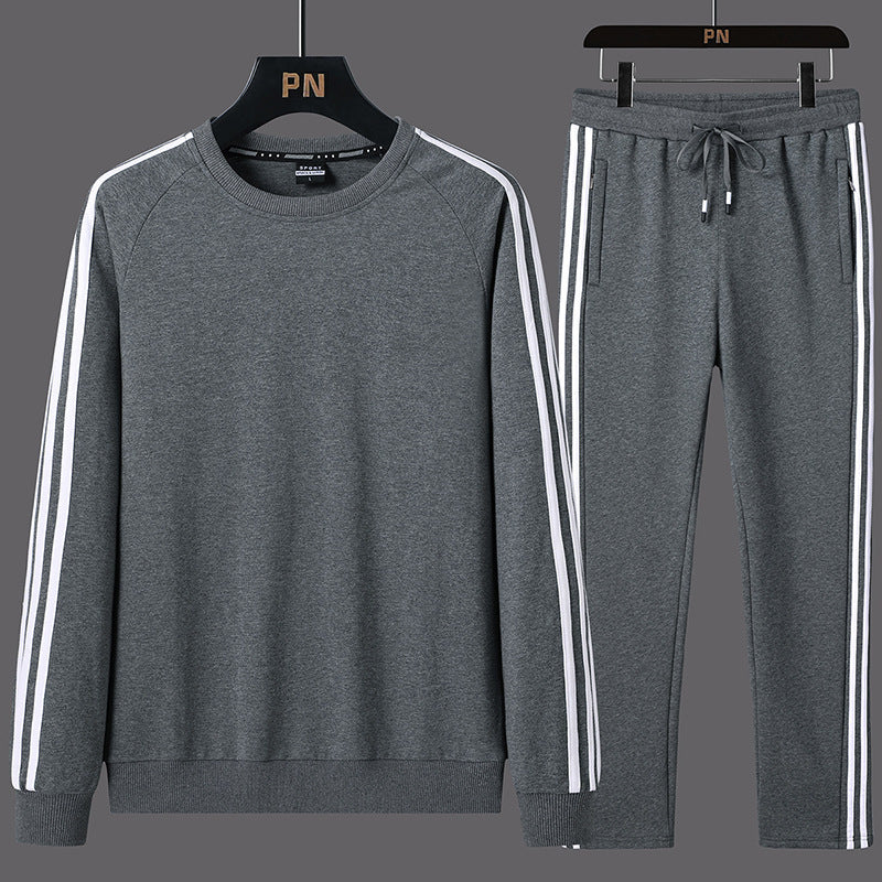 Casual Sportswear Suit Men's Two-piece Suit Sweatshirt And Sweatpants