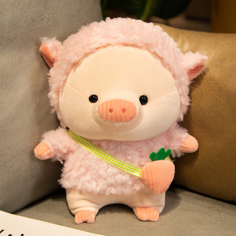Cute Doll Transformed Piggy Plush Toys