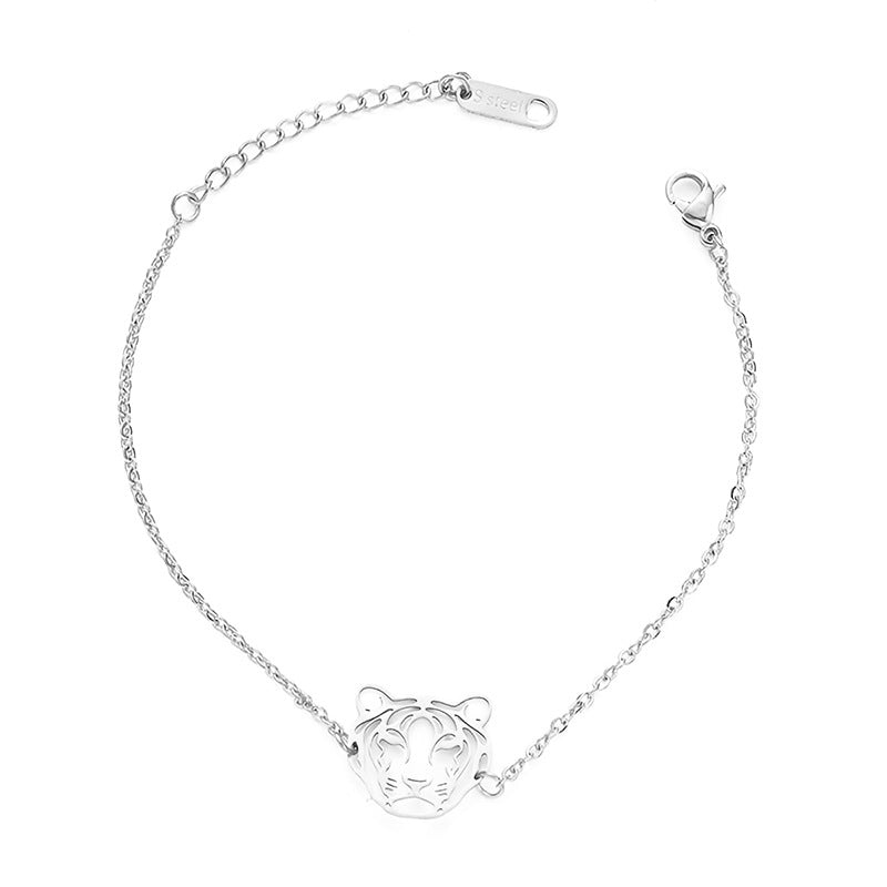 Stainless Steel Fashion All Match Tiger Necklace