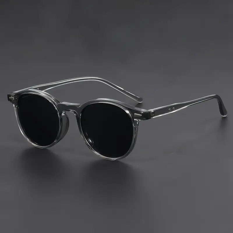 Vintage Round Mens Sunglasses Set Womens Eyewear